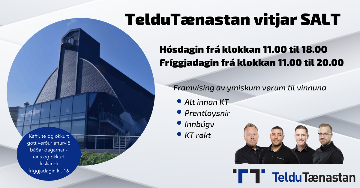 TelduTænastan vitjar SALT (1)